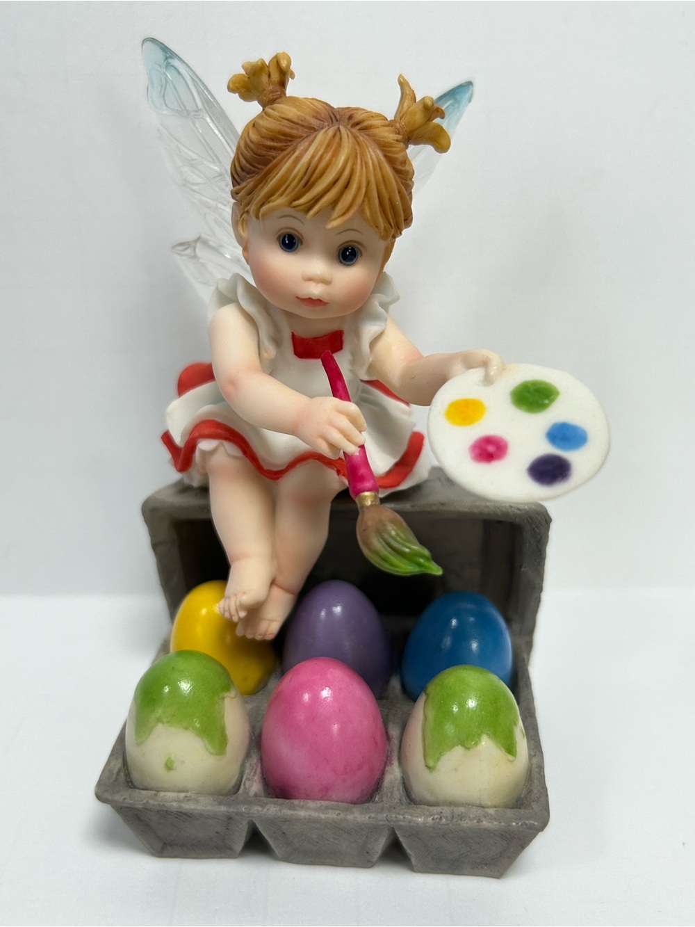 My Little Kitchen Fairies Easter Artist Fairie 4012243 2008 Collectible Figurine
